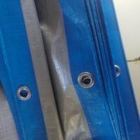 Bâche en PE robuste, imperméable, tissée, pour couverture de tente, taille personnalisée, résistante au vent et à la pluie, en rouleau