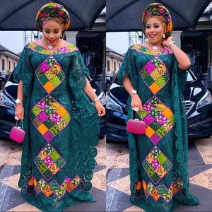 Robes en dentelle pour femmes, ensembles 2 <span class=keywords><strong>pièces</strong></span>, kaftan, robe de soirée <span class=keywords><strong>femme</strong></span>, <span class=keywords><strong>boubou</strong></span> maman - Product Image 4