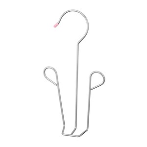 Gancho de acero inoxidable para colgar zapatos y ropa, estante de almacenamiento para balcón, diseño de barra única - Product Image 3