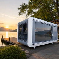 Kit de maisonnette préfabriquée modulaire pour hôtel, camping, bureau, villa