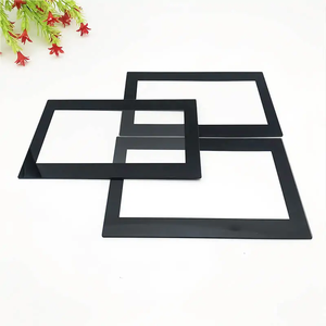 Lentille <span class=keywords><strong>de</strong></span> couverture en verre trempé imprimée en sérigraphie noire pour écran tactile <span class=keywords><strong>de</strong></span> contrôle industriel <span class=keywords><strong>de</strong></span> 10.5 pouces - Product Image 6