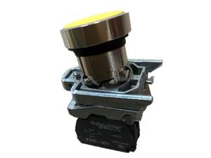 100% Original XB4BA51 <b>Push</b> <b>Button</b> <b>Switch</b> France Made 22mm Harmony Metal 10A Max. Current IP65 Level 1NO1NC 19mm - Product Image 2