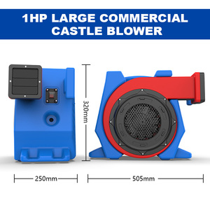 Soplador <span class=keywords><strong>de</strong></span> <span class=keywords><strong>Aire</strong></span> Múltiple <span class=keywords><strong>de</strong></span> 1HP, 1.5HP y 2HP para Castillo Hinchable, Casa <span class=keywords><strong>de</strong></span> Rebote, Castillo Saltador y Tobogán Inflable - Product Image 3