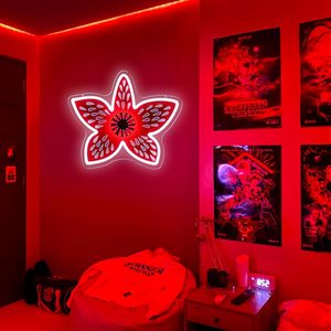 Dimmable USB-Powered người lạ điều cuối cùng mùa Neon dấu hiệu cho người hâm mộ phòng ngủ trò chơi trang trí phòng demogorgon Led Neon ánh sáng - Product Image 2