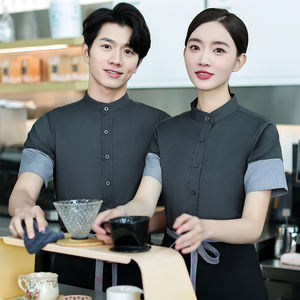 Nueva Llegada de Ropa Formal de Trabajo, Camisas Casuales de Manga Corta para Hotel, Venta al por Mayor - Product Image 6