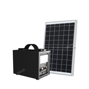 Alltop Multi Zonnepanelen Opladen Power Emergency Draagbare Kleine Multifunctionele Solar Power Energie Kit Systeem Voor Thuisgebruik