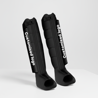 Masseur électrique sans fil pour pieds et jambes, 12 modes, pression réglable, bottes de compression pour soulager les entorses articulaires, la fatigue musculaire et la douleur
