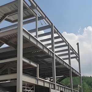 โครงสร้างเหล็กสำเร็จรูปอาคารสูงโครงสร้างสำเร็จรูปพร้อมโครงเหล็กและผนังเหล็ก - Product Image 3