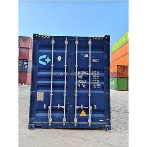 Contenedor High Cube Usado de 40 pies |   Pintura Marina Pintada y Sellada |   Duradero para Almacenamiento en Zonas Costeras y Tropicales - Product Image 1
