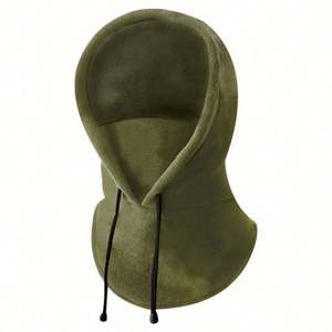 Cagoule polaire thermique d'hiver pour l'extérieur, coupe-vent, cache-cou, masque de ski intégral, masque de cyclisme, vente en gros - Product Image 1