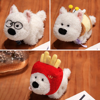 Nouveau design EDEA – Bracelet claquant en peluche mignon, jouet apaisant en coton PP et maille pour enfants, cadeau de fête d'anniversaire, anti-stress