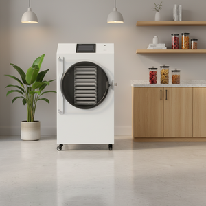 Liofilizador Automático <span class=keywords><strong>de</strong></span> Alta Eficiencia HFD-<span class=keywords><strong>9</strong></span> <span class=keywords><strong>de</strong></span> 15 <span class=keywords><strong>kg</strong></span> para Alimentos, Plantas y Más - Ideal para el Hogar, Liofilizador <span class=keywords><strong>de</strong></span> Bajo Consumo <span class=keywords><strong>de</strong></span> 105W - Product Image 1