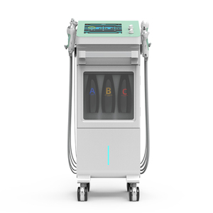 Appareil de nettoyage du <span class=keywords><strong>visage</strong></span> 9 en 1 Hydra Aqua Facial, dermabrasion, nettoyage de la peau, machine à oxygène, jet facial, aspirateur de points noirs, <span class=keywords><strong>brosse</strong></span> de nettoyage du <span class=keywords><strong>visage</strong></span> - Product Image 1