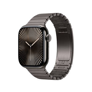 <span class=keywords><strong>Correa</strong></span> de Metal de Acero Inoxidable de Liberación Rápida con Hebilla Plegable en Color Pizarra para <span class=keywords><strong>Apple</strong></span> <span class=keywords><strong>Watch</strong></span> con iWatch de 10.ª/11.ª Generación - Product Image 6