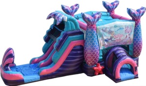 Castillo Inflable con Tobogán de Sirena para Parque, Castillo Inflable con Temática del Mundo <span class=keywords><strong>Submarino</strong></span> en Venta - Product Image 4