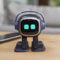Robot Emocional, Juguete de Escritorio con IA de Voz Interactiva Inteligente, Mascota de Compañía para Niños, Robot Vectorial