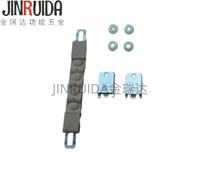 Rail de guidage rabattable JIN RU DA pour l'assemblage de meubles, quincaillerie réglable, système de rail rabattable en acier durable