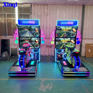 Máquina recreativa de videojuegos de lujo para interiores, simulador de coches de carreras, operada con monedas, dinámica, tipo motocicleta, ¡gran oferta de fábrica! - Product Image 1