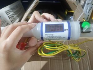 Toz boya test makinesi taşınabilir voltmetre KF-T-V-02 - Product Image 3