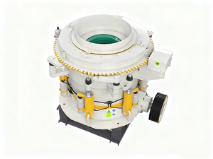 Concasseur à cône hydraulique multicylindre automatique haute capacité bibo pour l'usine de concassage de pierres et d'agrégats miniers - Product Image 2