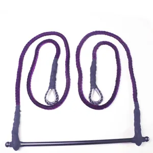 Ensemble de barres de trapèze aérienne de 2 m - Barre en acier de qualité supérieure, idéale pour les arts aériens en intérieur et en extérieur - Parfait pour le <span class=keywords><strong>cirque</strong></span> - Product Image 1