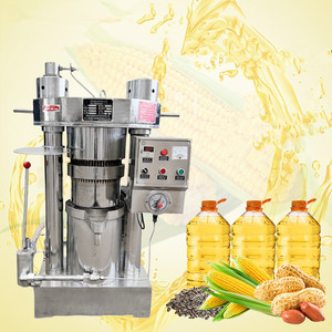 <span class=keywords><strong>Machine</strong></span> d'extraction d'huile d'avocat à froid, de noix de coco et d'olive, avec un procédé hydraulique commercial de beurre de cacao - Product Image 6