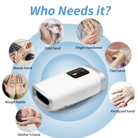 Meilleures ventes Masseur de main électrique sans fil avec compression de la chaleur Therapy Air Pressure Point Réchauffeur électrique