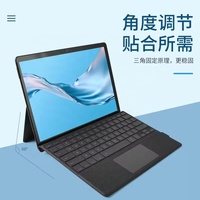 Grosir Pabrik OEM/ODM casing Keyboard Bluetooth Keyboard Ultra ramping dengan lampu latar dan Trackpad untuk Microsoft Surface Pro 8/9/X