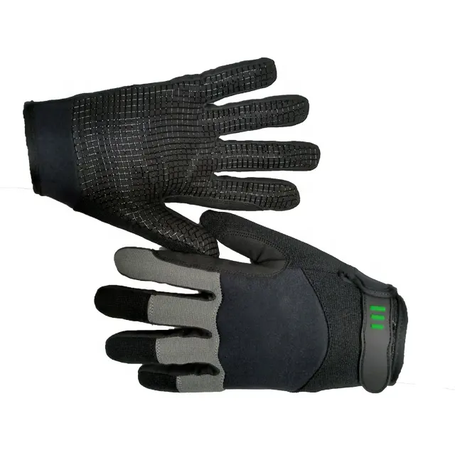 Heren Monteur Werkhandschoenen Touchscreen, Synthetische Lederen Gebruikshandschoenen, Flexibele Ademende Fit-Gewatteerde Knokkels En Palm