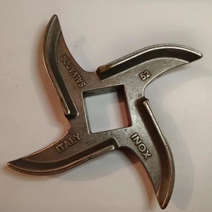 Cuchillas de acero inoxidable 304 para picadora de carne Mingao de la ciudad de Xinghua, modelo 80, para mezcladora, hélice y soplador. - Product Image 3
