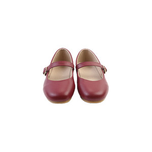 ชุดเดรสหนังของ Mary Janes สำหรับเด็กผู้หญิงรองเท้าบัลเล่ต์พื้นยางยืดหยุ่น - Product Image 3