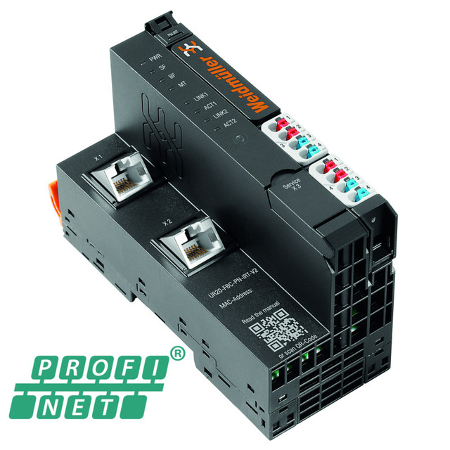 Weidmuller Original UR20-FBC-PN-IRT-V2 2566380000 Fieldbus Coupler Remote I/O Module Automation and Control Products