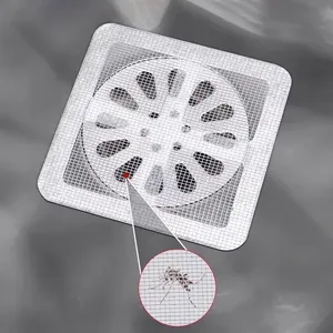 Disposable Shower <b>Drain</b> Hair Catcher Mesh Shower <b>Drain</b> <b>Covers</b> Floor Strainer Filter Hair Stopper for Bathroom Kitchen - Product Image 2