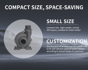 DC Bơm tụ thu nhỏ đổ bộ nhà Laser đầu không gỉ Powered máy rửa chén Cascade ướp lạnh tính năng DC Máy bơm nước - Product Image 6