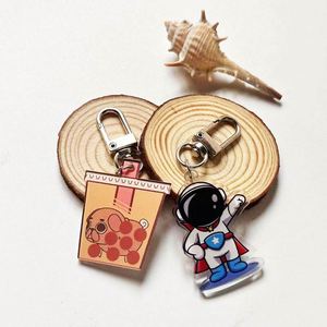 Promotional Custom logo Printing Blank Acrylic Keychain for Photo - Product Image 6