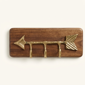 Fine Quality <b>Wooden</b> Frame With Metal <b>Hook</b> Adhesive Perfect For Bathroom Kitchen Towel Holder Modern Wall <b>Coat</b> <b>Hook</b> - Product Image 1