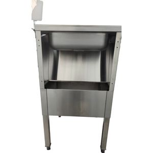 Fregadero de cocina comercial escalonado de acero inoxidable personalizado Victory Kitchen con orificios de drenaje para hoteles, restaurantes, laboratorios - Product Image 3