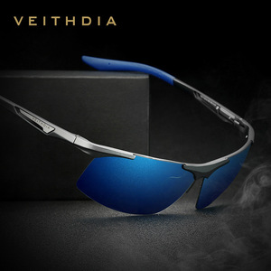 Veithdia Men's Aluminum Magnesium Sunglasses Polarized UV400 Outdoor Sports Fishing Cycling Driving Black 6562 - Product Image 3