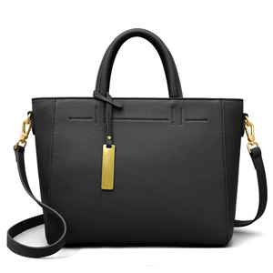 <b>Large</b> Capacity Fashionable Women Genuine Leather <b>Shoulder</b> Handbags Tote <b>Bags</b> for Women Ladies - Product Image 1