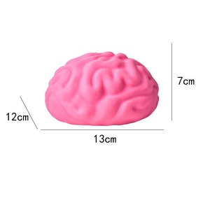 Nouveauté : Jouet géant en forme de cerveau à presser, en caoutchouc souple TPR, grand jouet anti-stress moelleux à pincer - Product Image 4