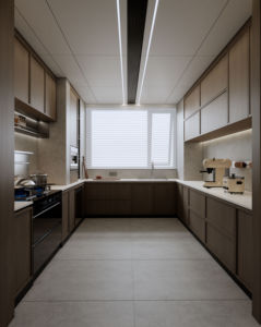 Mobile da <span class=keywords><strong>Cucina</strong></span> Modulare Intelligente con Vetro, Contenitore Nascosto, Facile Installazione, Pannello Impermeabile, <span class=keywords><strong>Dimensioni</strong></span> Personalizzabili per Sala da Pranzo e Cantina - Product Image 1