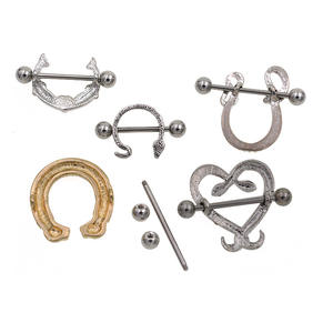 Piercing <span class=keywords><strong>de</strong></span> pezón hipoalergénico <span class=keywords><strong>de</strong></span> acero quirúrgico 316L joyería piercing en forma <span class=keywords><strong>de</strong></span> corazón <span class=keywords><strong>de</strong></span> serpiente <span class=keywords><strong>de</strong></span> circón <span class=keywords><strong>de</strong></span> titanio a <span class=keywords><strong>precio</strong></span> mayorista - Product Image 5