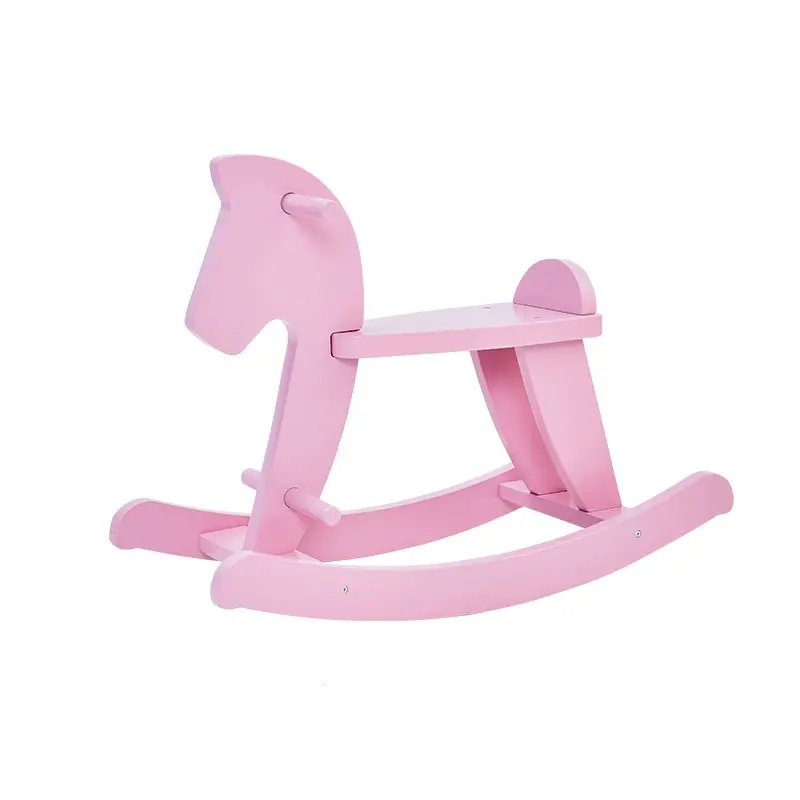 Деревянная по хорошей цене лошадка-качалка для верховой езды, детская игрушка-животное для детского сада, 2021