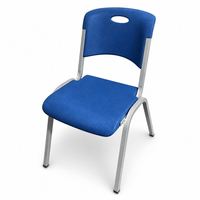 Chaise de patio portable en plastique PP, design moderne, élégante, gain de place, multifonctionnelle, pour hôtels, jardins, salons, vérandas