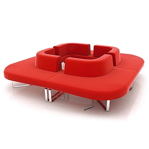 Sofá Personalizado para Recepción de Negocios, Área de Negociación de Visitantes, Centro Comercial, Escuela, Oficina, Espacios Públicos - Product Image 2