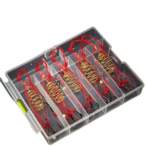 ตะขอเบ็ดตกปลาทะเลมีหนาม,ตะขอเกี่ยวระเบิดสปริงชุบทองคาร์บอนสูง - Product Image 2