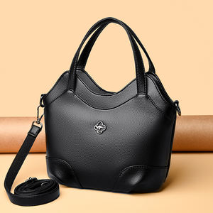 Bolsos de Hombro de Moda para Mujer, Estilo <span class=keywords><strong>Clemence</strong></span>, Bolso de Mano Vintage de PU, Gran Capacidad, Bolsos de Mano de Cuero PU para Mujer 2026 - Product Image 2