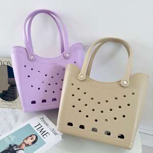Bolsa de Playa de EVA Impermeable, Bolsos de Mano de EVA, Bolsa de Compras para Viajes al Aire Libre para Chicas - Product Image 2