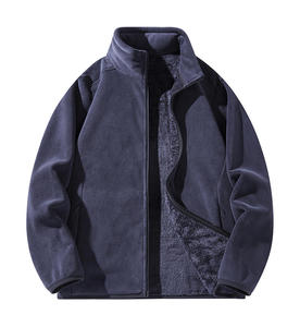 <span class=keywords><strong>Veste</strong></span> polaire unisexe YZ personnalisée pour l'<span class=keywords><strong>hiver</strong></span>, coupe-vent d'extérieur avec fermeture éclair frontale, respirante et résistante au vent, manteau de montagne personnalisé - Product Image 2