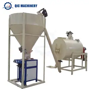 QIC QIC Simple Dry Mortar Production Line 3-4 T/H Tile Adhesive Mix Making Machine